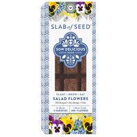 Sow Delicious Slab of Seed - Salad Flowers